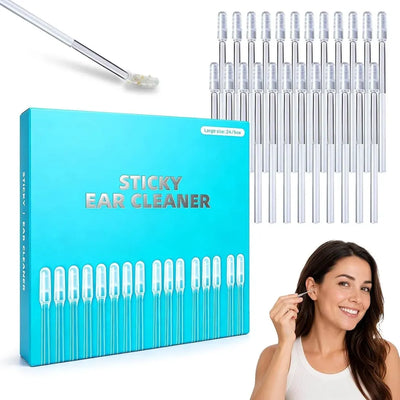 Sticky Ear Cleaning Sticks (24 Pcs)