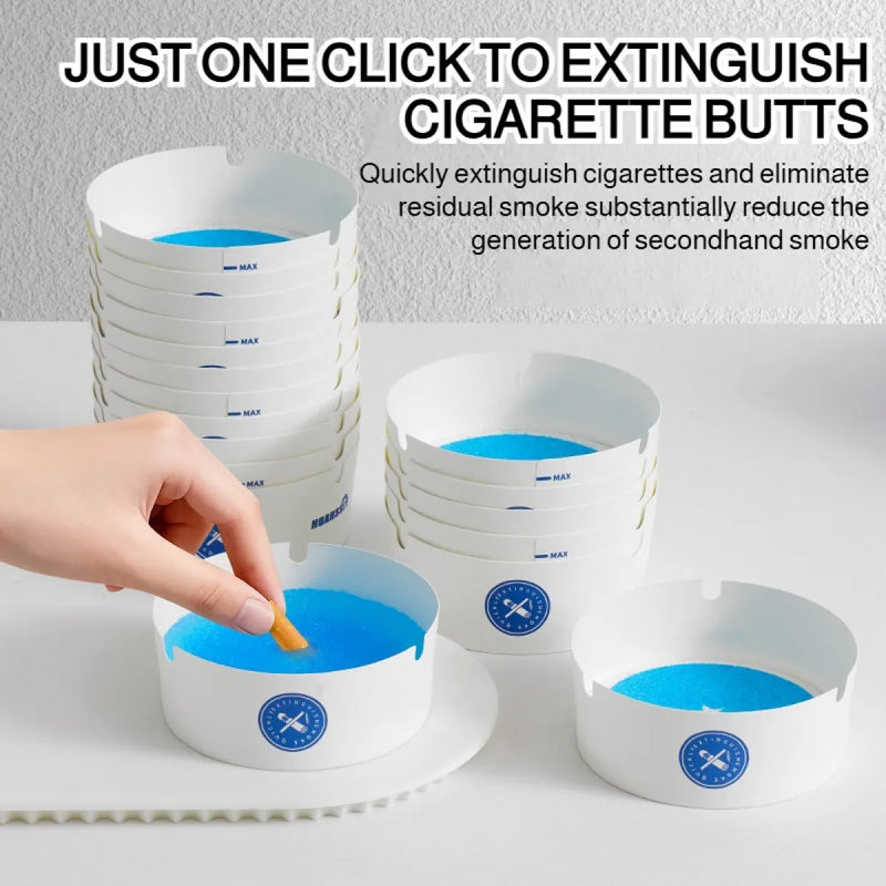 Disposable Foam Ashtray (25 Pieces)