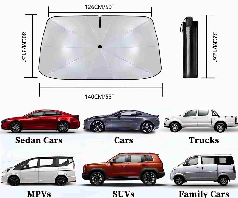 SunShield Car Umbrella - Carisma